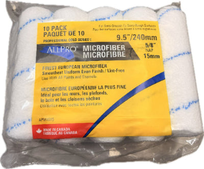 Allpro Microfibre roller 10 Pack