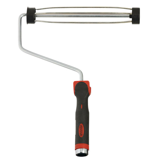 9" Pintar Black & Red Roller Cage