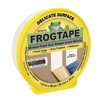 FrogTape® Delicate Surface Painter's Tape - Yellow