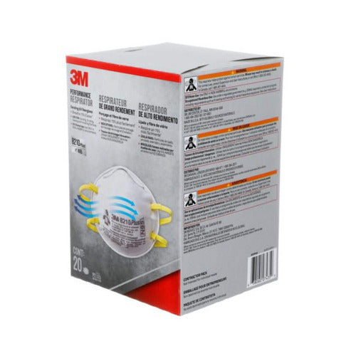 3M N95 8210 Plus Masks, 20-pk